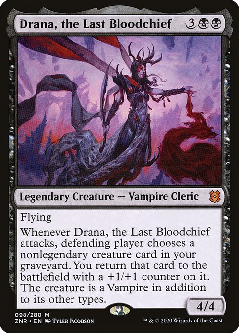 Drana, the Last Bloodchief (Foil) - ZNR - 98