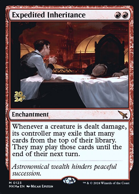 Expedited Inheritance (Foil) - PMKM - 123s
