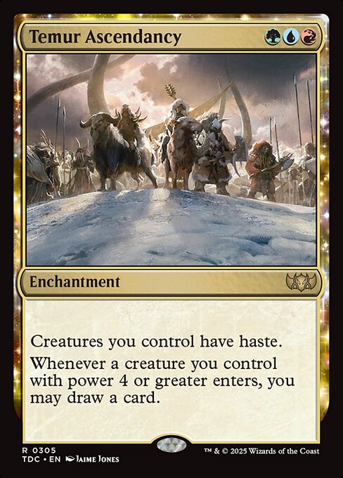 Temur Ascendancy - TDC - 305