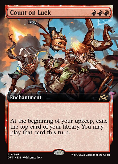 Count on Luck (Extended Art) - DFT - 385