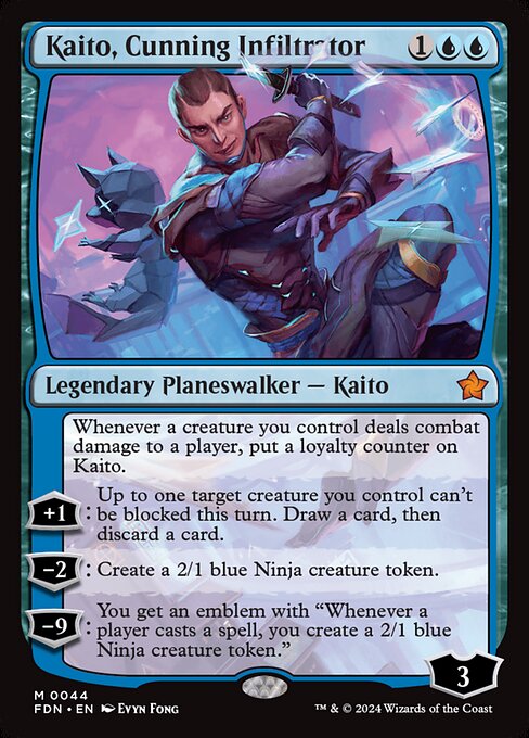 Kaito, Cunning Infiltrator - FDN - 44