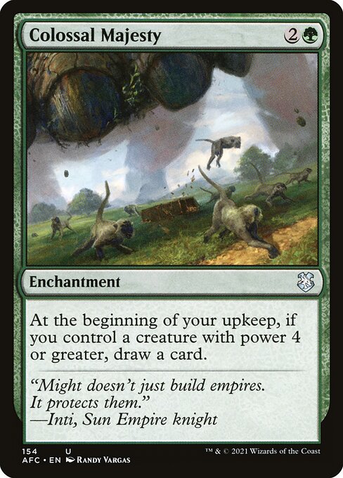 Colossal Majesty - AFC - 154