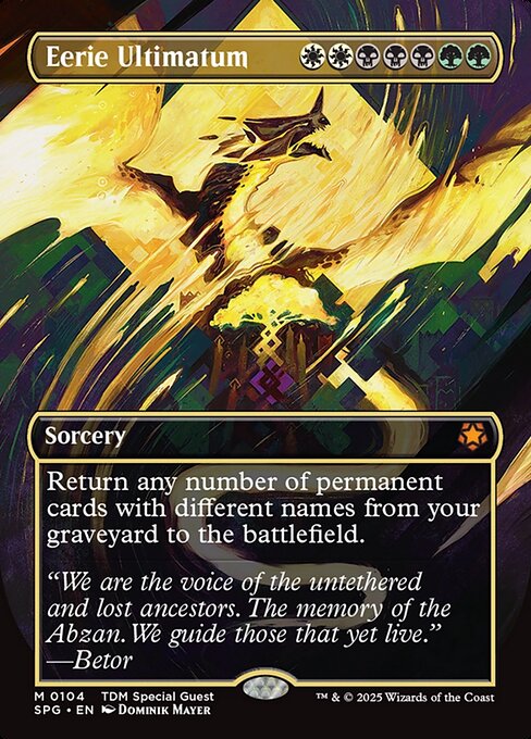 Eerie Ultimatum (Borderless) - SPG - 104