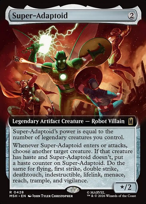 Super-Adaptoid (Extended Art) - MSH - 428