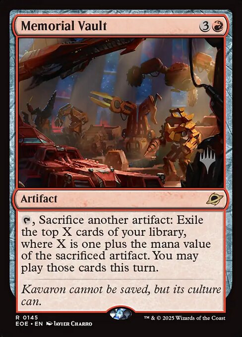 Memorial Vault - PEOE - 145p
