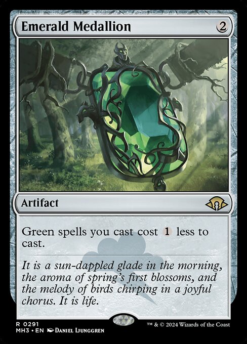 Emerald Medallion - MH3 - 291