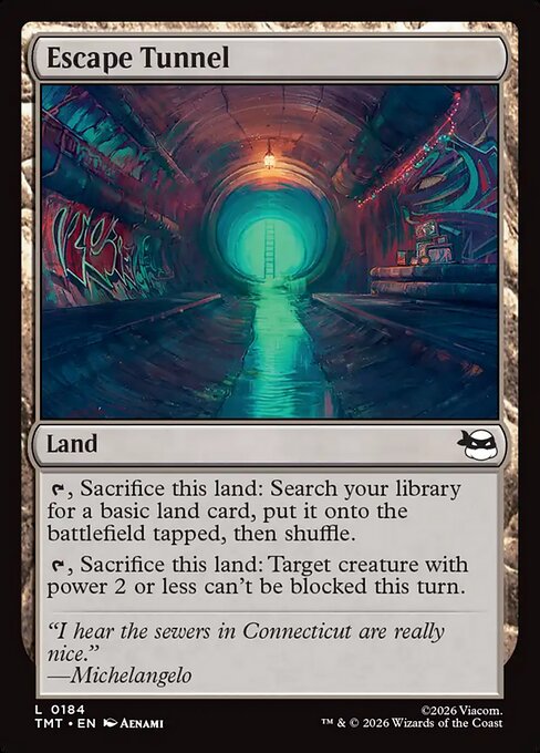 Escape Tunnel (Foil) - TMT - 184