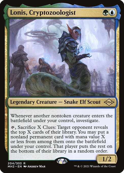 Lonis, Cryptozoologist - MH2 - 204
