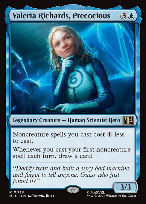 Valeria Richards, Precocious - MSC - 38