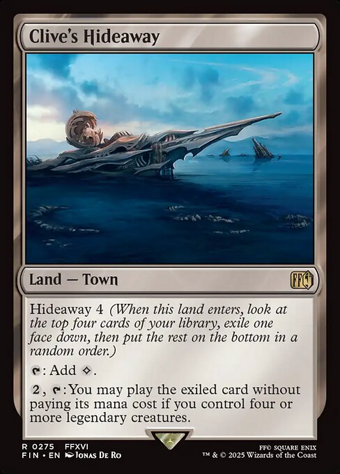 Clive's Hideaway (Foil) - FIN - 275