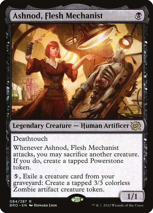 Ashnod, Flesh Mechanist - BRO - 84