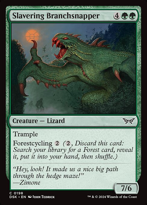 Slavering Branchsnapper - DSK - 198