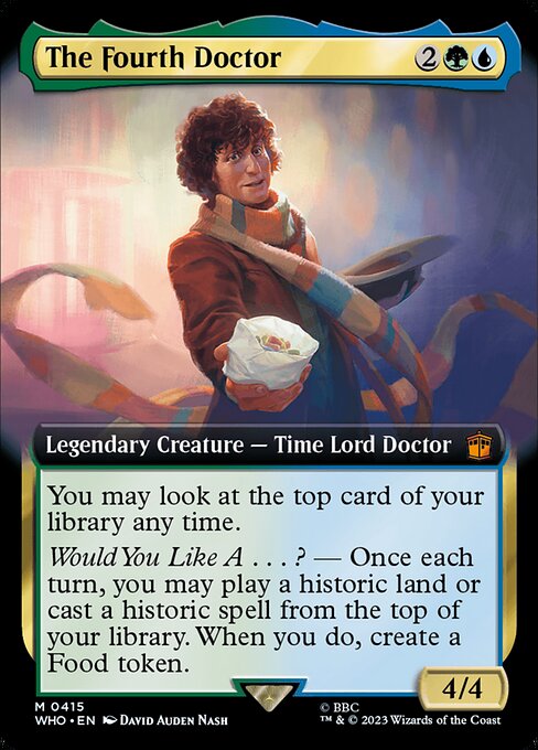 The Fourth Doctor (Extended Art) - WHO - 415