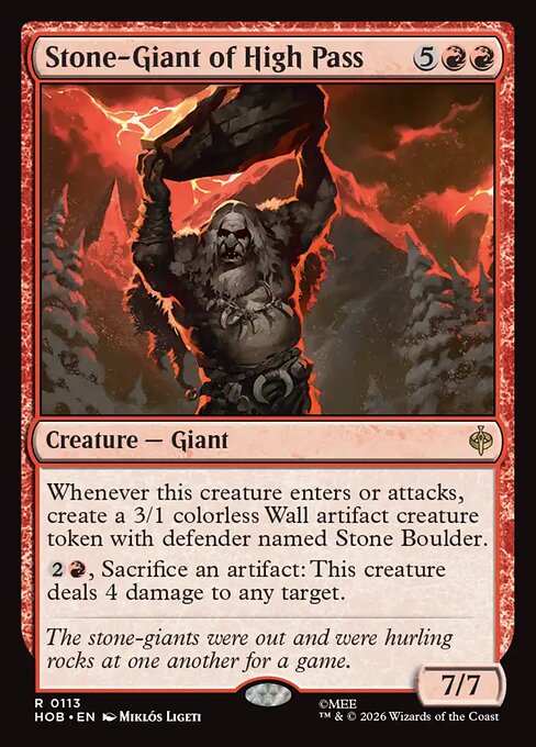 Stone-Giant of High Pass - HOB - 113