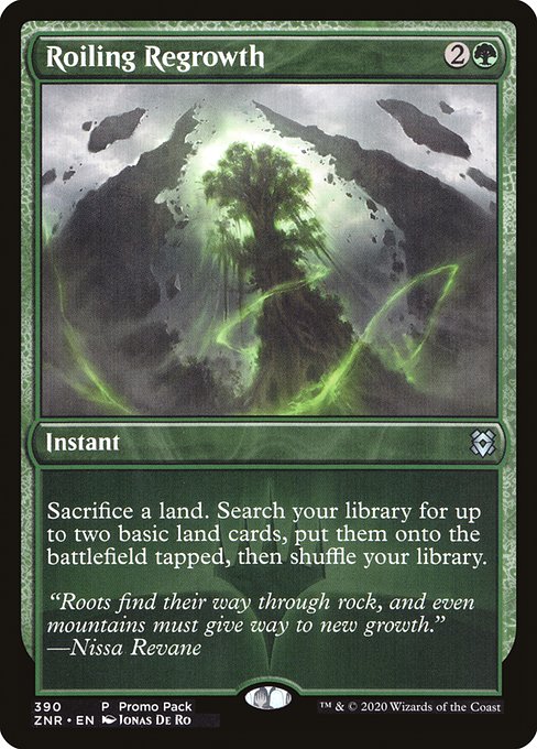 Roiling Regrowth - ZNR - 390