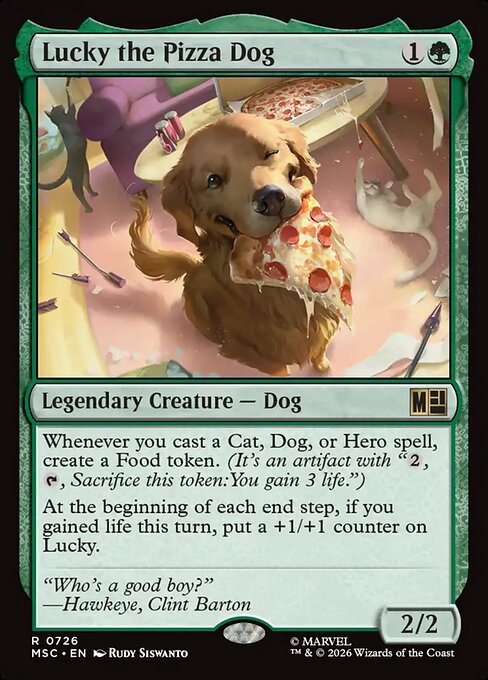 Lucky the Pizza Dog - MSC - 726