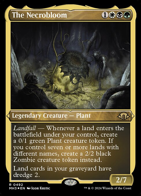 The Necrobloom (Foil Etched) - MH3 - 492