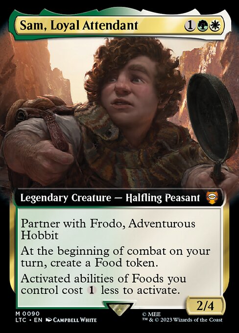 Sam, Loyal Attendant (Extended Art) - LTC - 90
