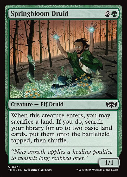 Springbloom Druid - TDC - 271
