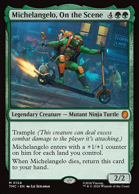 Michelangelo, On the Scene - TMC - 124