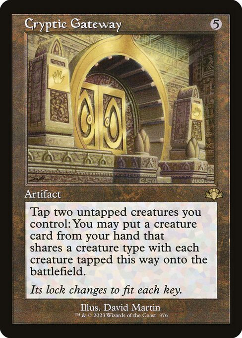 Cryptic Gateway (Retro Frame) - DMR - 376