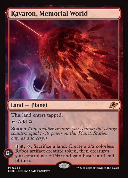 Kavaron, Memorial World (Foil) - EOE - 255