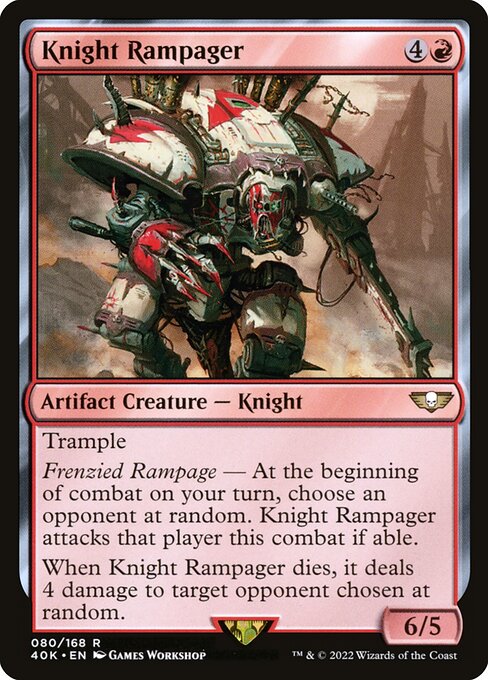 Knight Rampager - 40K - 80