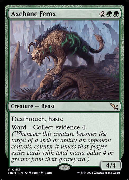Axebane Ferox (Foil) - MKM - 153