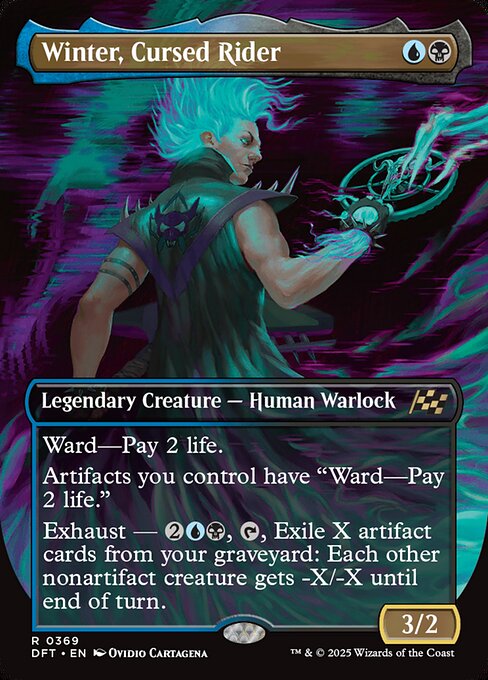 Winter, Cursed Rider (Borderless) - DFT - 369