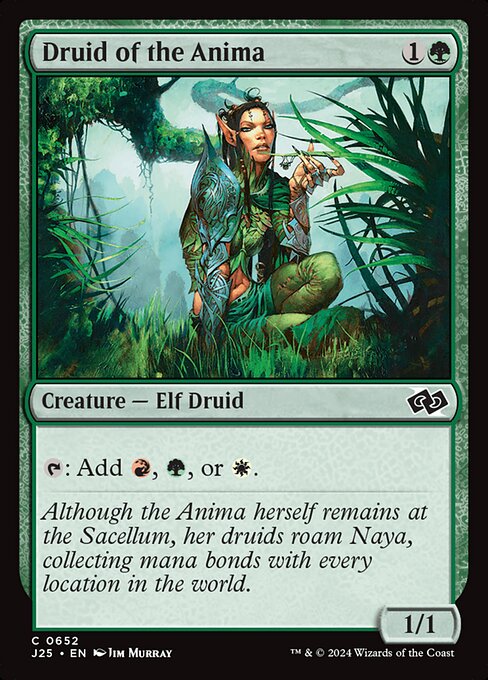 Druid of the Anima - J25 - 652