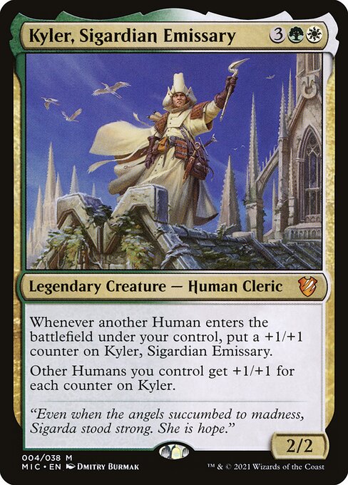 Kyler, Sigardian Emissary (Foil) - MIC - 4