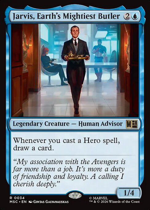 Jarvis, Earth's Mightiest Butler - MSC - 34