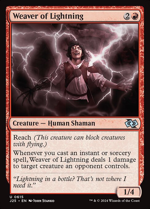 Weaver of Lightning - J25 - 615