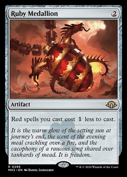 Ruby Medallion - MH3 - 295