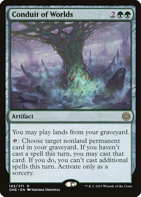 Conduit of Worlds (Foil) - ONE - 163