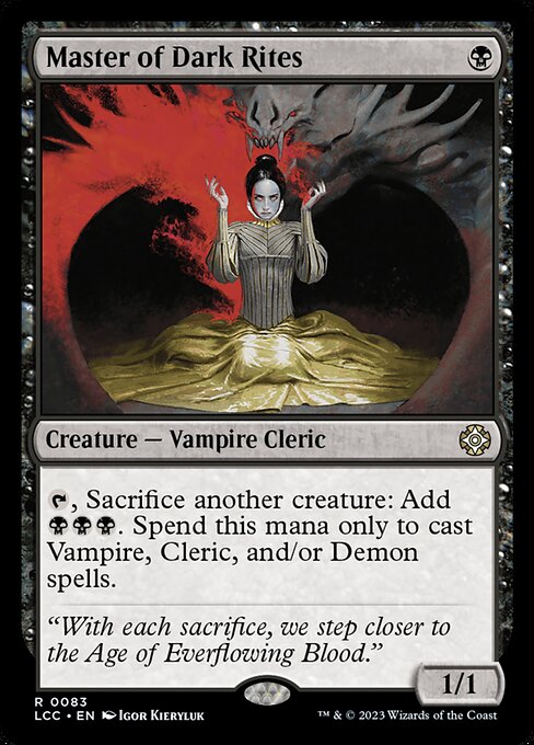 Master of Dark Rites - LCC - 83