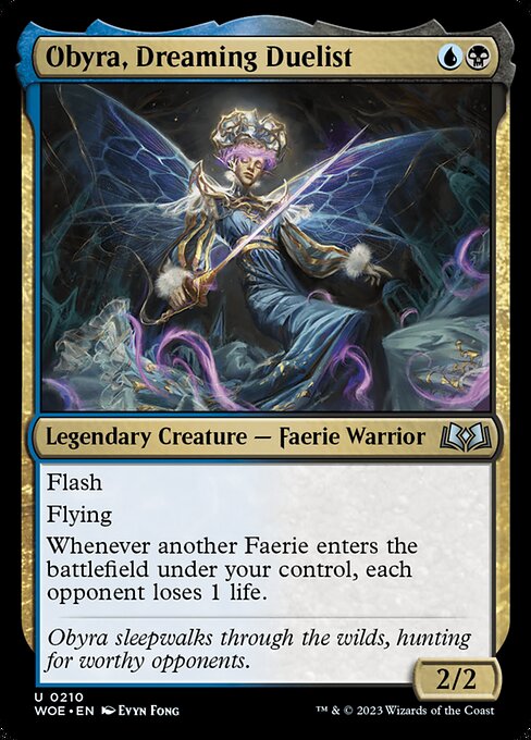Obyra, Dreaming Duelist (Foil) - WOE - 210
