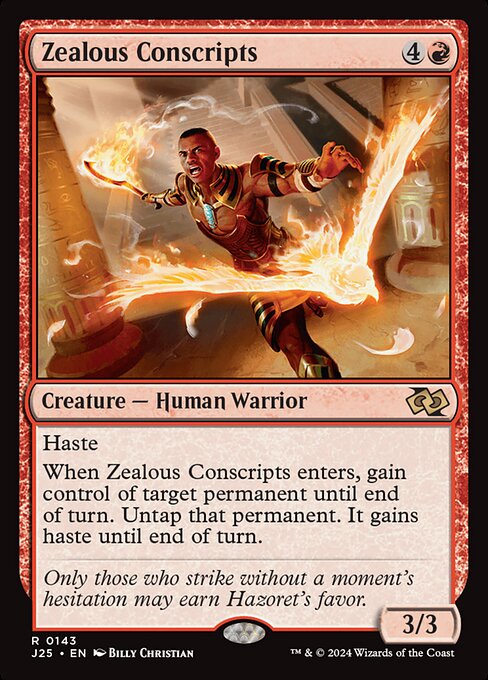 Zealous Conscripts - J25 - 143