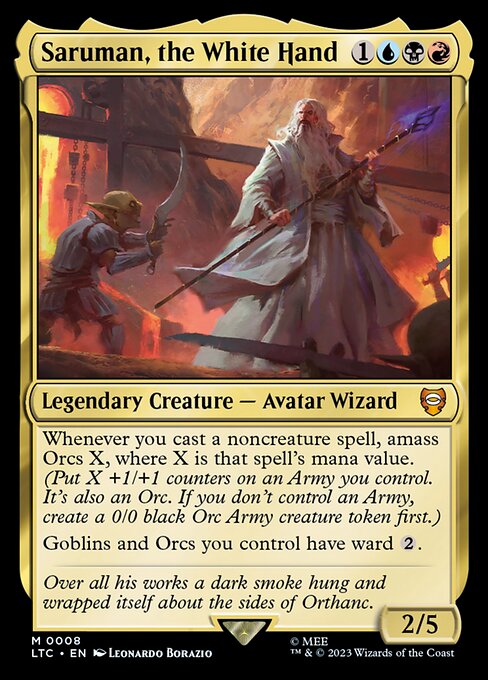 Saruman, the White Hand - LTC - 8