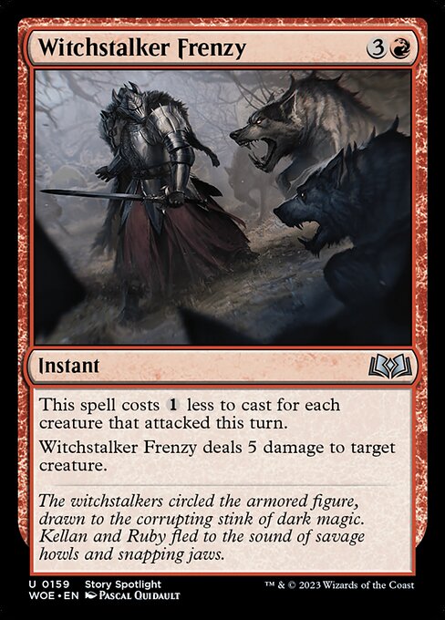 Witchstalker Frenzy - WOE - 159