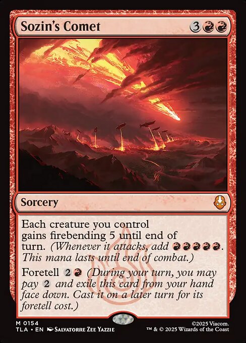 Sozin's Comet (Foil) - TLA - 154