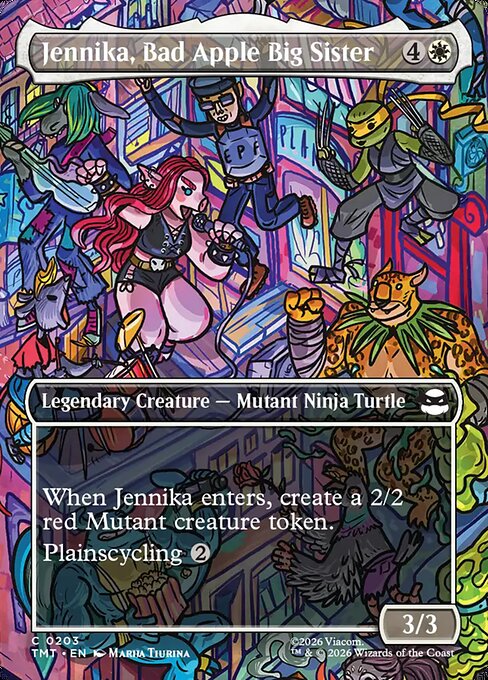 Jennika, Bad Apple Big Sister (Borderless) (Foil) - TMT - 203