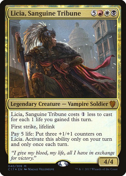 Licia, Sanguine Tribune (Foil) - C17 - 40