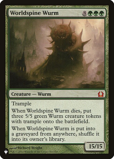 Worldspine Wurm - PLST - RTR-140