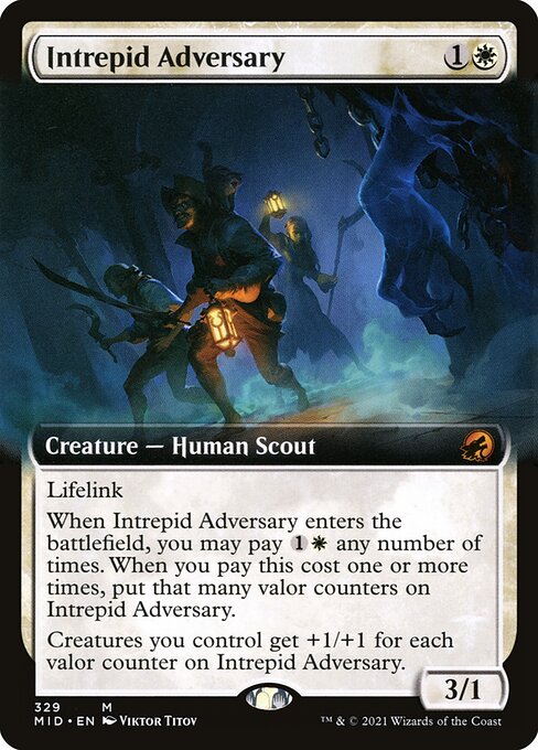 Intrepid Adversary (Extended Art) - MID - 329