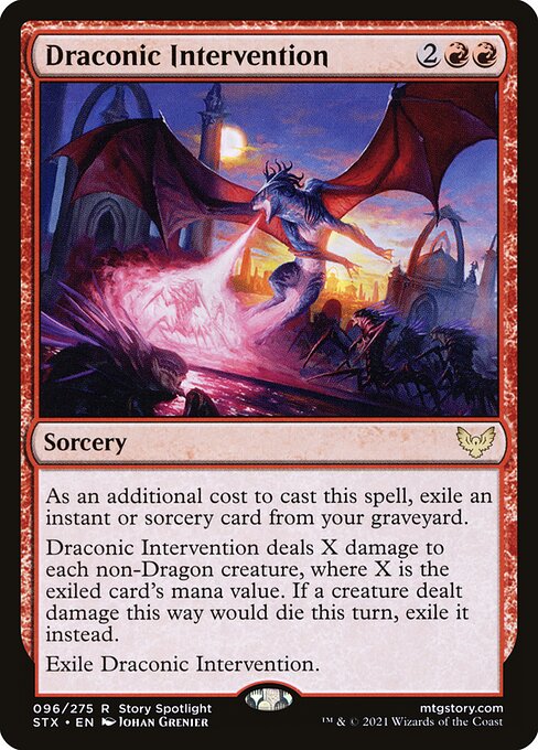 Draconic Intervention - STX - 96
