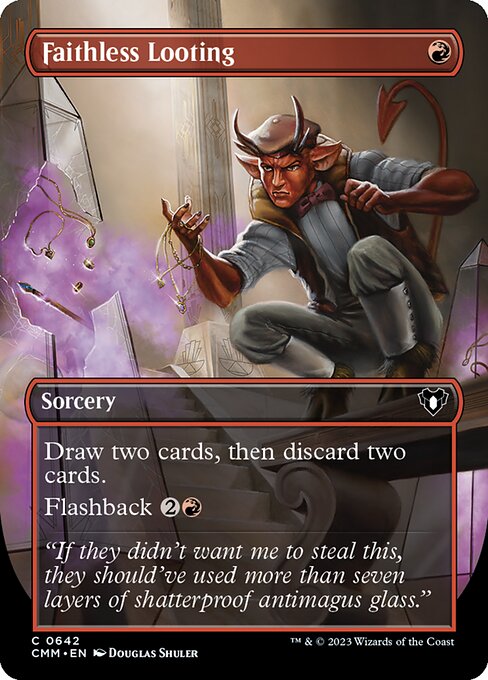 Faithless Looting (Borderless) - CMM - 642