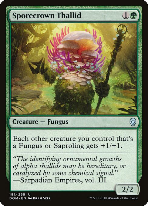 Sporecrown Thallid (Foil) - DOM - 181