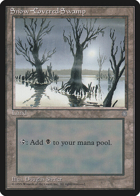 Snow-Covered Swamp - ICE - 372