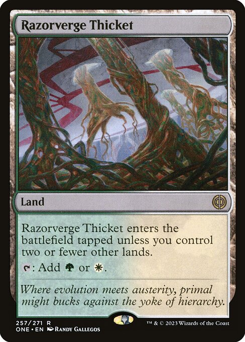 Razorverge Thicket - ONE - 257
